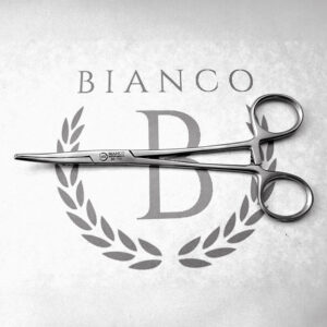 Bianco Instruments 6.25 in. Kelly Hemostat, Curved