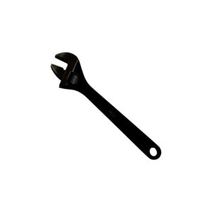 K Tool International 12 in. Adjustable Wrench, Black Finish