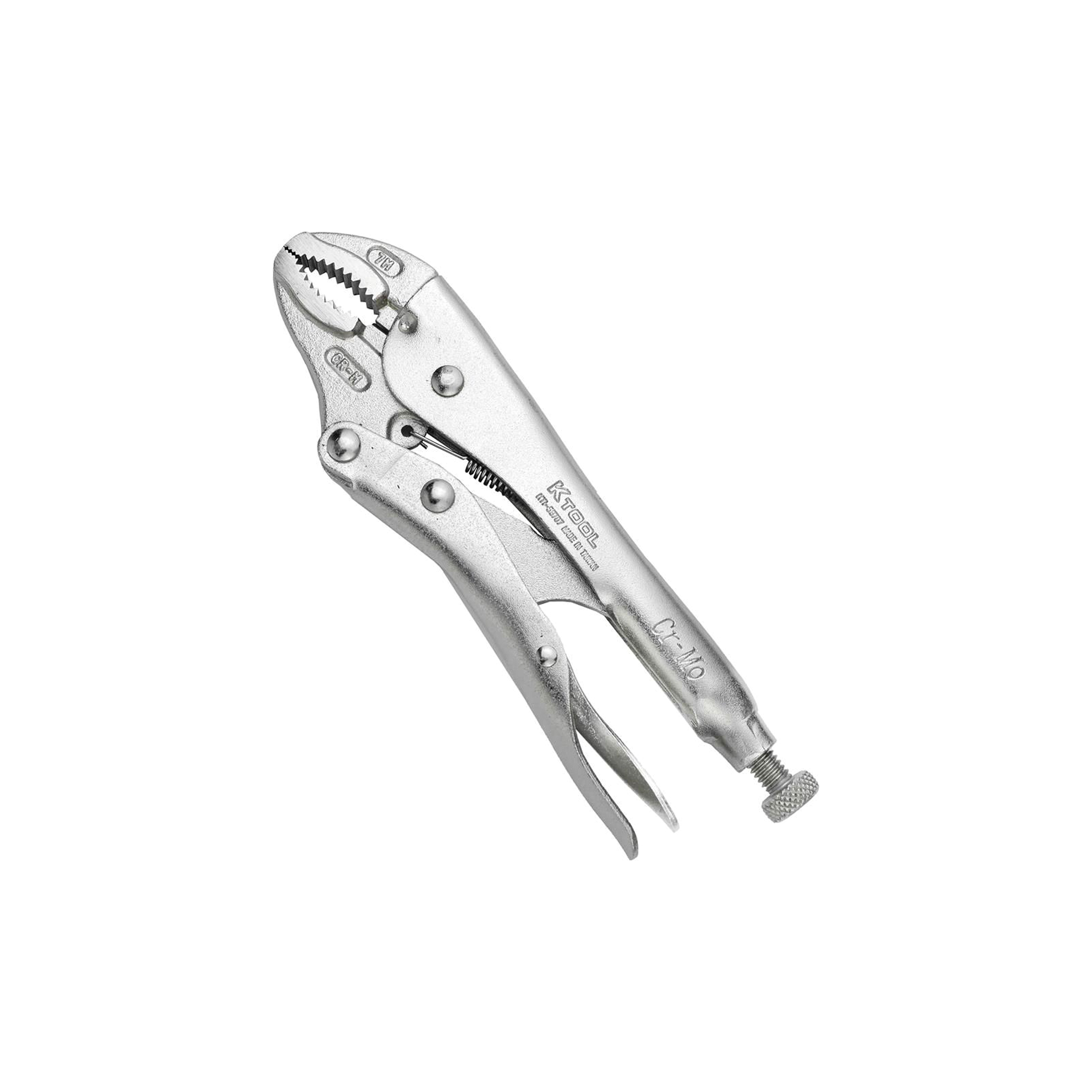 K Tool International 7 in. Curved-Jaw Locking Pliers