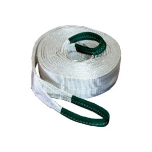 K Tool International Tow Strap with Looped Ends, 2 in. x 30 ft.