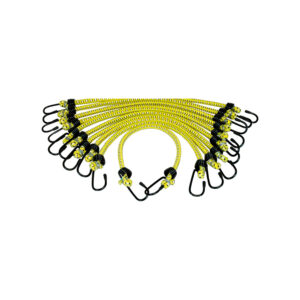 K Tool International 10-Pack Bungee Cords, 3/8 in. x 18 in.