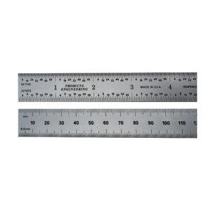 PEC Tool 6 in. Combination Rule, Metric/English Graduations