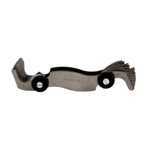 PEC Tool Screw Pitch Gage, 28 Blades, 4–80 TPI