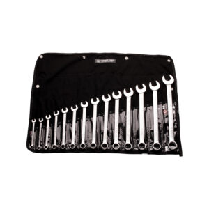14-Piece Combination Wrench Set, WrightGrip® 2.0, 12-Point, Satin, 3/8–1-1/4 in.