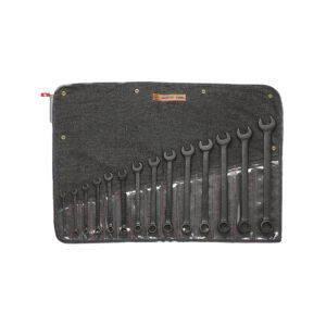 14-Piece Black Combination Wrench Set, 12-Point, 7/16–1-1/4 in.