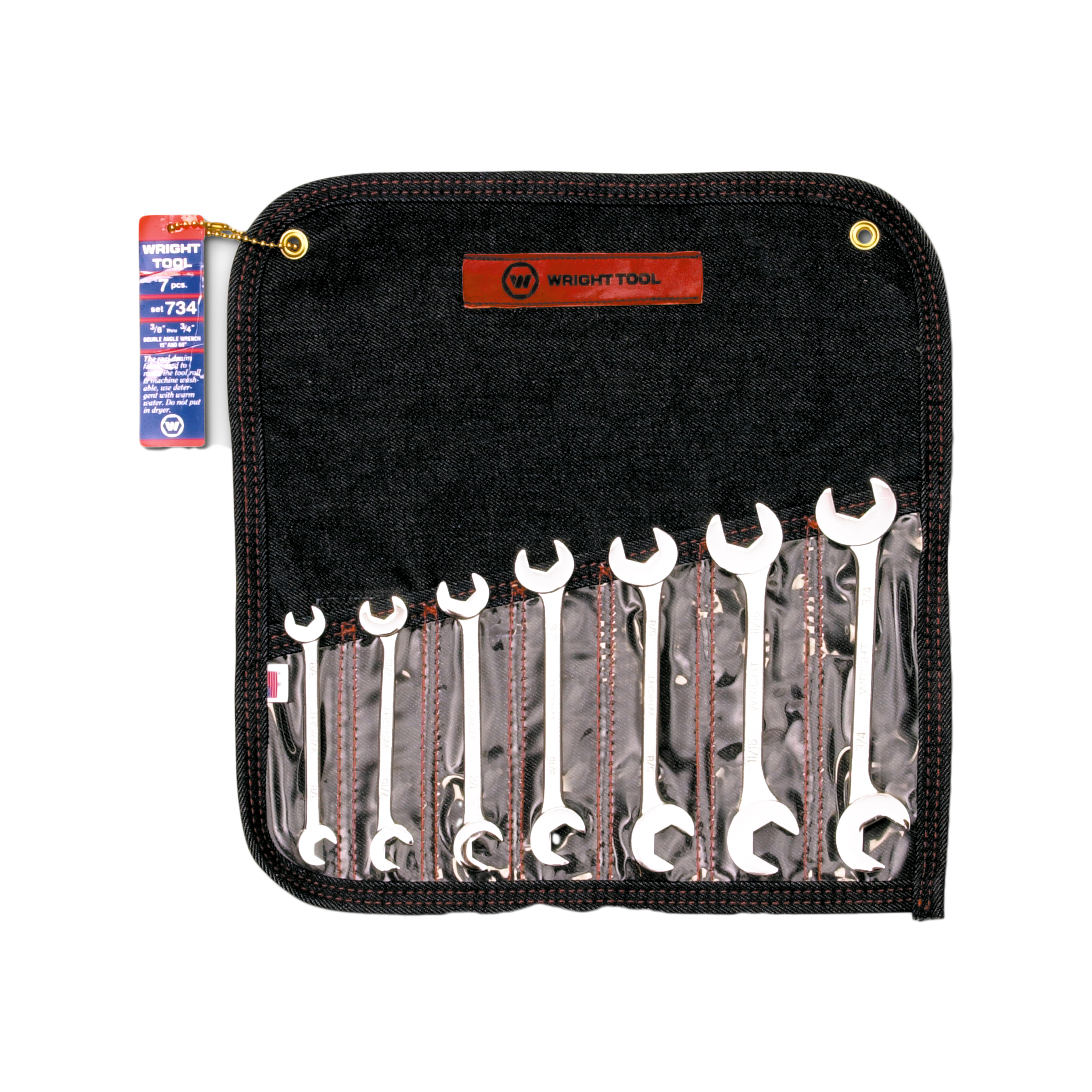7-Piece Open-End Wrench Set