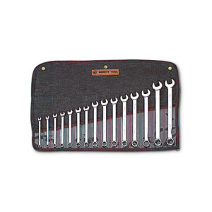 15-Piece Combination Wrench Set, Satin