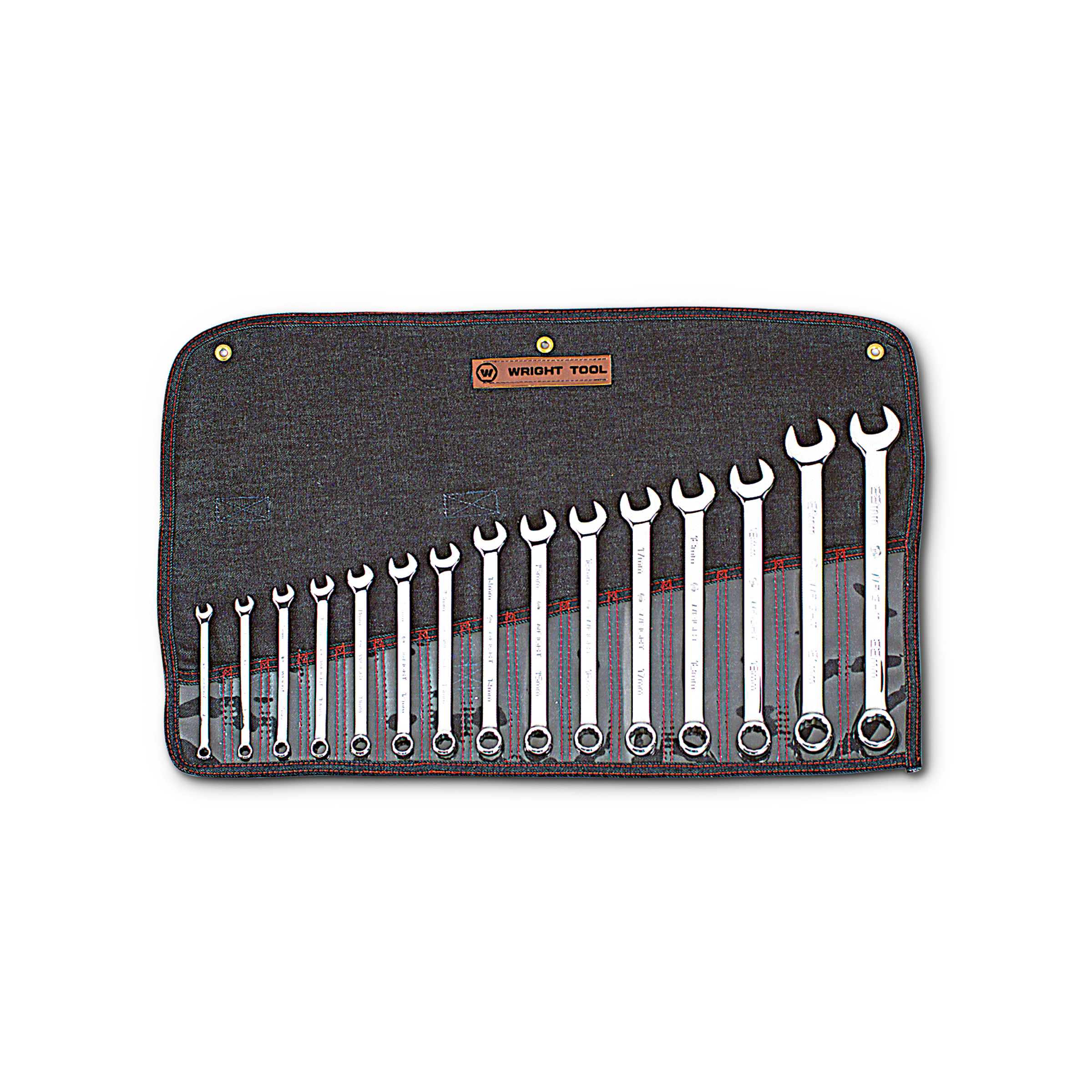 15-Piece Combination Wrench Set, Satin