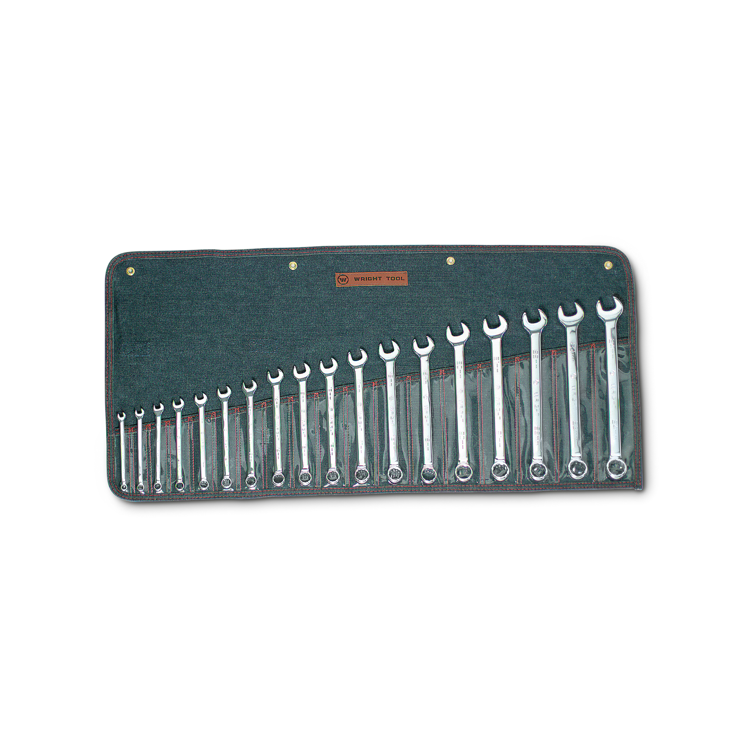 18-Piece Combination Wrench Set, Satin