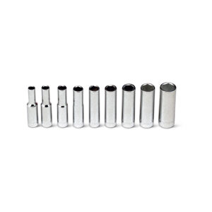 1/4" Drive 6 Point Deep Socket Set