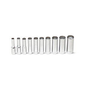 1/4" Drive 12 Point Deep Socket Set