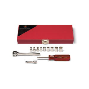 1/4" Drive 6 Point Socket Set