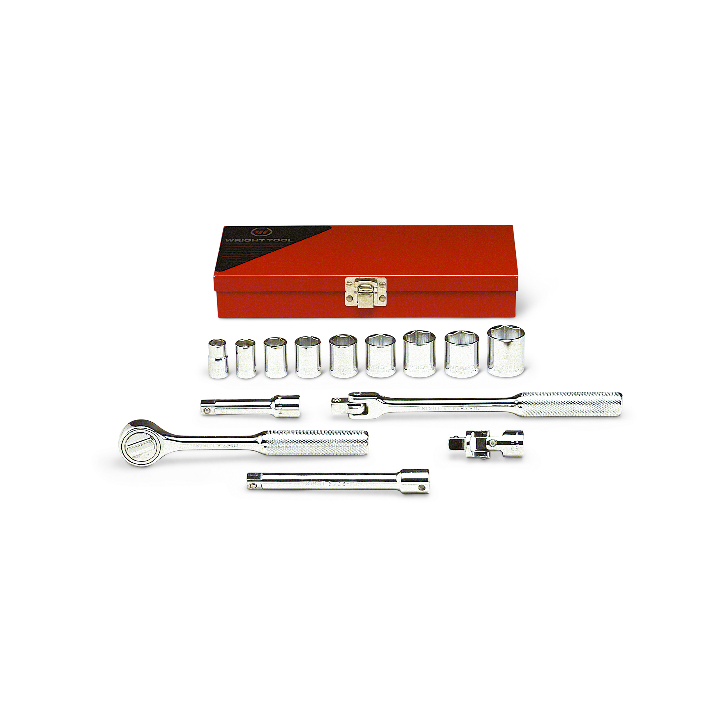 3/8" Drive 6 Point Socket Set