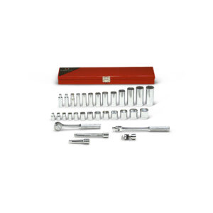 3/8" Drive 6 Point Deep Socket Set