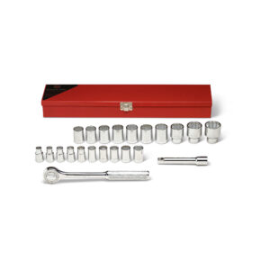 1/2" Drive Metric 12 Point Socket Set