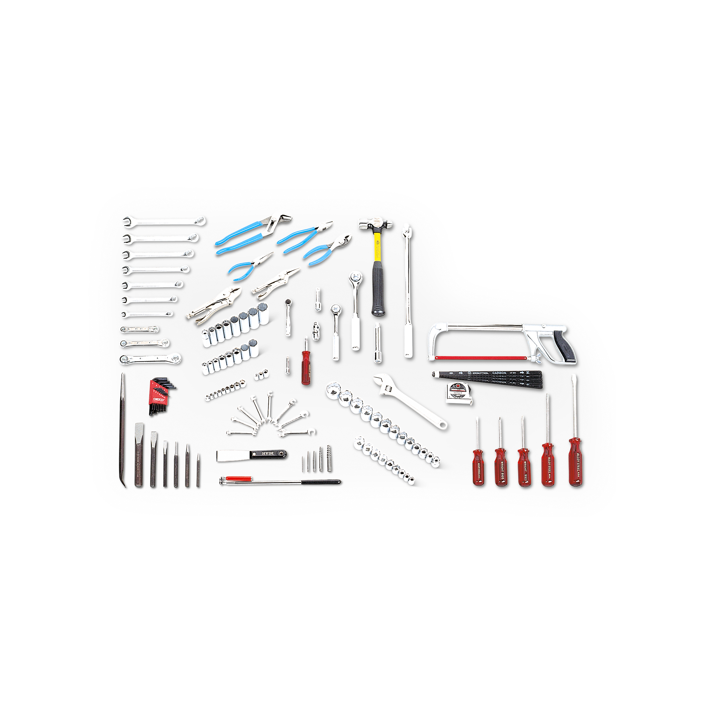 119 Piece Fractional General Service Tool Set