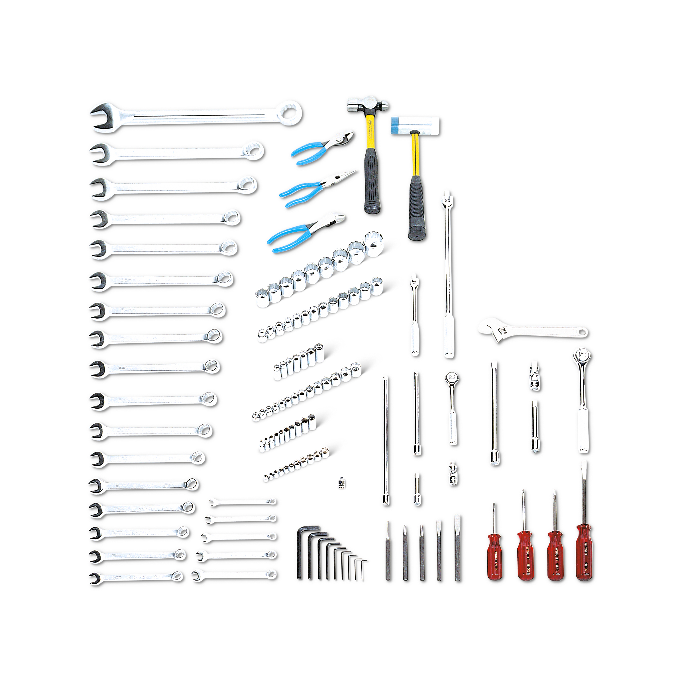 122 Piece Metric Service Tool Set